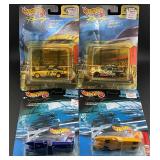 4 Hot Wheels Racing Hydroplane & Nascar Series