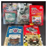 5 Assorted Diecast Cars: Racing, Country Music+