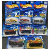 8 Assorted Hot Wheels Diecast Cars
