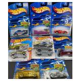 8 Assorted Hot Wheels Diecast Cars