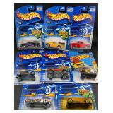 8 Assorted Hot Wheels Diecast Cars