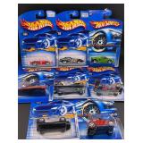 8 Assorted Hot Wheels Diecast Cars