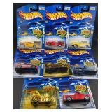 8 Assorted Hot Wheels Diecast Cars