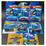 8 Assorted Hot Wheels Diecast Cars