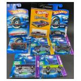 8 Assorted Hot Wheels Diecast Cars