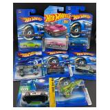 8 Assorted Hot Wheels Diecast Cars