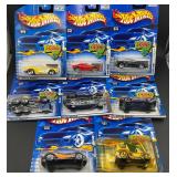 8 Assorted Hot Wheels Diecast Cars