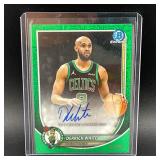 2025 Derrick White #BCA-DI Topps Auto /99 Green