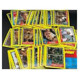 Lot of 1987 Harry & The Hendersons Card Set 1-77