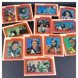 Lot of 1983 A-Team TV Show Sticker Cards