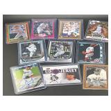 Lot of MLB Baseball Cards Inc Auto & Numbered