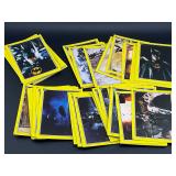 Lot of 1992 Batman Returns Sticker Card Set 1-66
