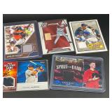 Lot of MLB Baseball Relic Cards