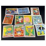Lot of 1993 Nickelodeon TV Activity Cards