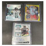 Lot of NFL Football Cards Inc. Numbered & Auto