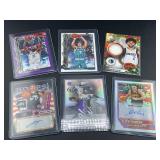 Lot of 6 NBA Cards Inc Auto, Numbered & Relic