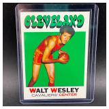 1971 Walt Wesley #52 Topps NBA Card
