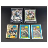 Lot of Assorted Football & Baseball Cards