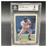 1990 Leaf #220 Sammy Sosa Beckett 8 NM-MT