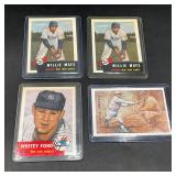 Lot of Baseball Cards Willie Mays, Honus Wagner +