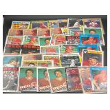 Lot of Pete Rose Baseball Cards