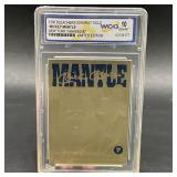 1996 Bleachers 23 KT Gold Mickey Mantle 10 GEM MT