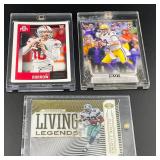 Joe Burrow & Emmitt Smith Football Cards