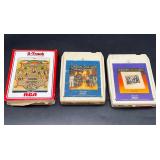 3 Lynyrd Skynyrd 8 Track Tapes