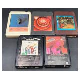Lot of Assorted 8 Track Tapes: Rick James,Eagles+