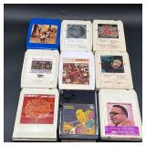 Lot of Jazz Funk & Soul 8 Track Tapes