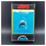 Jaws Movie 1980 Betamax Beta Tape