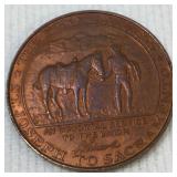 Rare Pony Express Coin & Gateway to the West