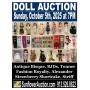Doll Auction - Online-Only Timed Auction