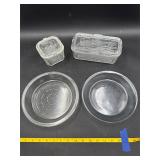 Pie plates and fridge dishes