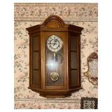 Curio cabinet wall clock