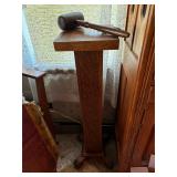 Gavel and podium