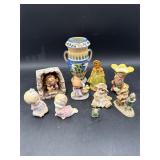 Vases and figurines