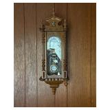 Antique German Walnut-Cased Regulator Wall Clock