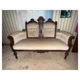 Wheeled loveseat