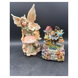 Fairy and fountain