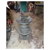 Cast Iron Pot Belly Stove