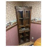 Vintage Corner Cabinet