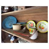Seven piece pieces of enamel wear