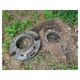 Pair of wheel weights
