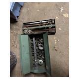 Large Socket Set/Wrenches, tool box