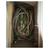 Hydraulic cylinders and metal box