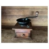 Vintage coffee grinder