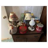 Lamps, chicken and more