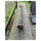 Vintage Circle M Branding iron