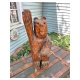 Chainsaw card bear